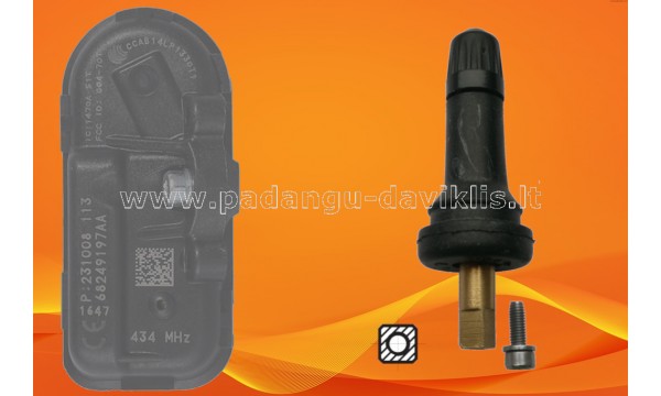 New TPMS Valve TRW Version 4, SKA945, 20635, BLV458, 6-211H, 72-20-437 Type
