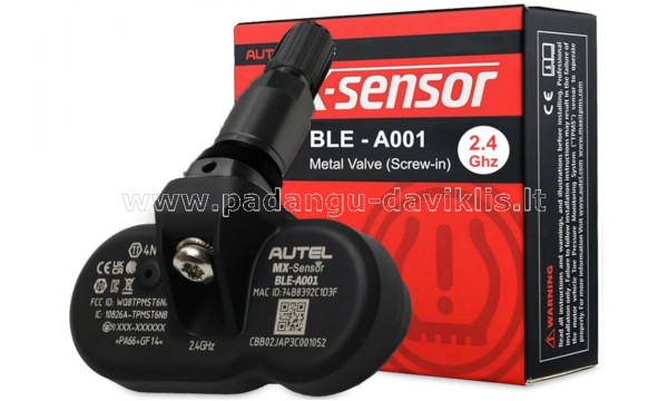 New TPMS Autel MX-Sensor BLE-A001 Tesla Bluetooth Black 2,4GHz Sensor