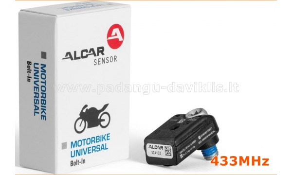 Naujas MOTO ALCAR S7A102 TPMS Programuojamas 433MHz daviklis 